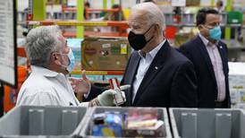 Biden surveys weather damage in Texas and thanks emergency workers