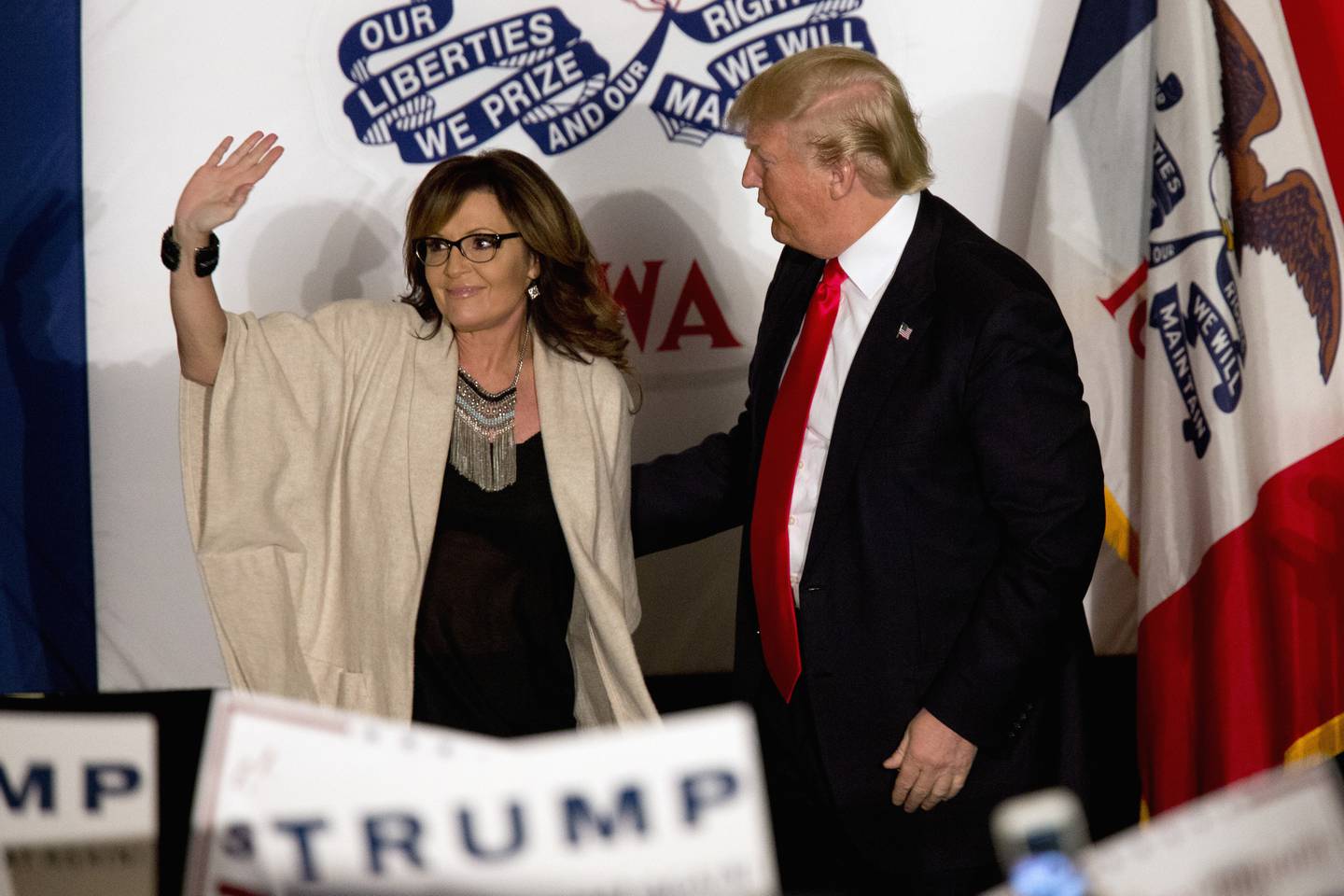 Trump rally supporting Palin, Tshibaka, Dunleavy scheduled in Anchorage next week