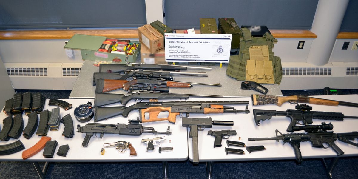 Alaskan Arrested At Southern British Columbia Border For Smuggling Weapons Into Canada