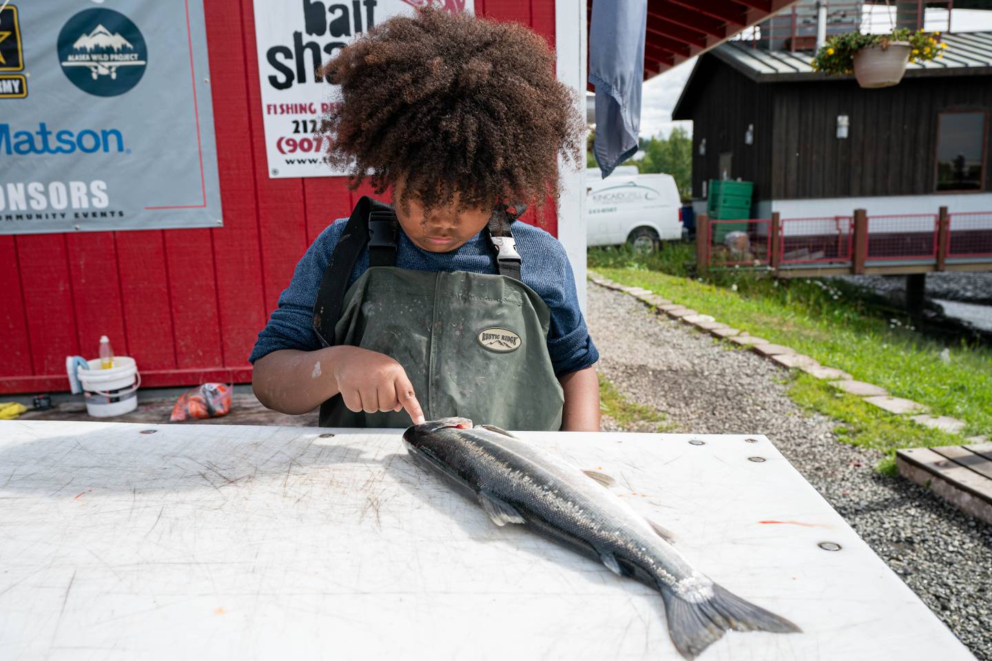 Amarion Alston, Coho Rodeo Derby, fishing, fishing derby, salmon, ship creek