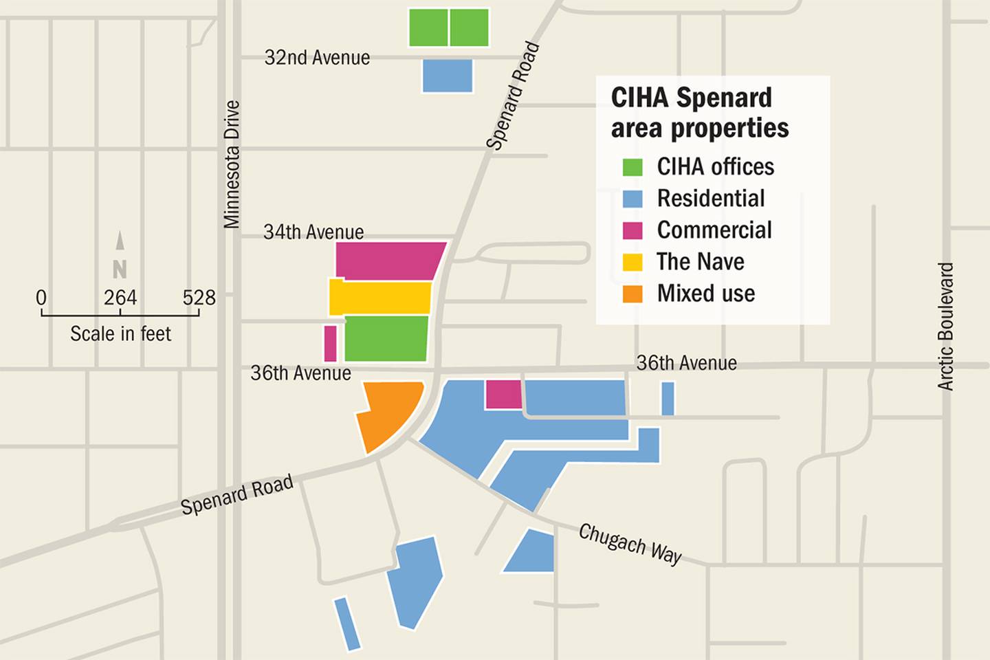 CIHA Spenard area properties